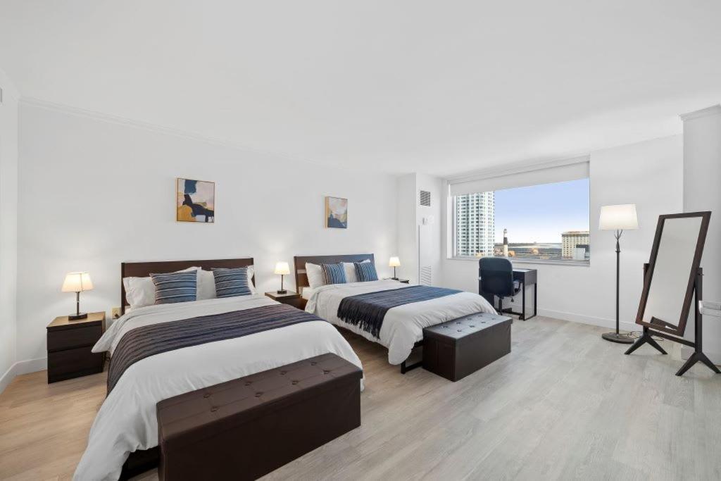 Astonishing Ocean Front Condo Cozysuites At Showboat Атлантик Сити Экстерьер фото